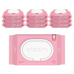 올담 비데물티슈 캡형 62매 10팩