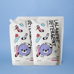 케이맘 랄라포포 세탁세제리필 1.3L X 2팩 (프레시모닝)