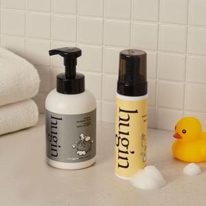 허긴 모이스처 아토 버블워시 500ml+올인원 아토 유산균샤워 190ml