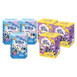 투어스 X 꼬깔콘 바닐라밀크 120gx3개+말랑카우 블루베리치즈 126gx3개