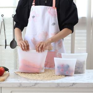 스탠드 실리콘 지퍼백 3종 (500ml / 1000ml / 1500ml)  택1