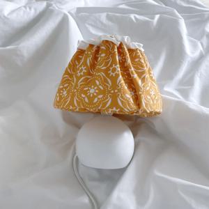 레이스 마리골드오렌지 원룸조명 인테리어조명 테이블램프 단스탠드 (자체제작원단)