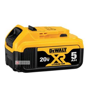 DCB184 20V MAX 5.0AH XR 리튬이온 배터리 18V