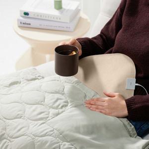 휴대용 USB 온열 방석 베이지