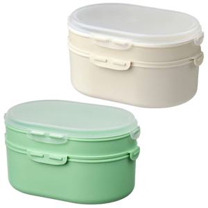 UTBJUDA 우트비우다 적층식 도시락통 건조식품용/피크닉/도시락용기/반찬통