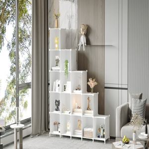 좁은방 옷장 틈새 순삭! 내맘대로 변형하는 조립식 공간박스 큐브 선반 정리함