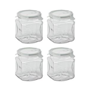 사각 캐니스터 에어캡 1.5L 4조 세트