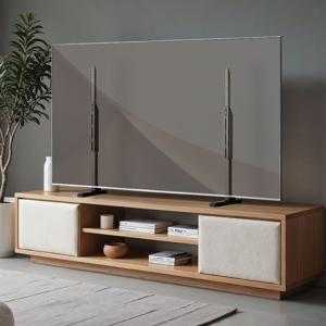 TV스탠드 55-90인치 티비거치대 받침대 LG 삼성 대형 호환 브라켓 다리