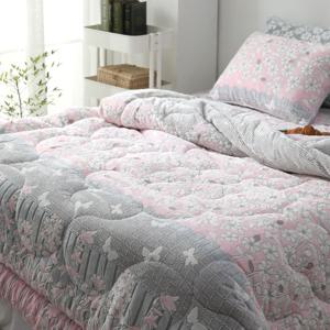 아델가든 따뜻한 고밀도 단모 극세사 양면 겨울침구세트 향균솜 겨울 차렵이불 슈퍼싱글 퀸 킹