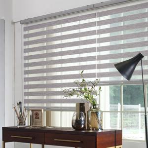 코티지 우드룩 콤비 블라인드 거실 베란다 못없이 설치 19color