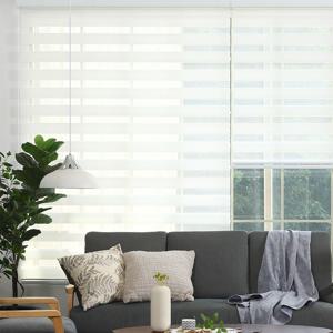 마일드 내츄럴 콤비 블라인드 거실 베란다 못없이 설치 35color