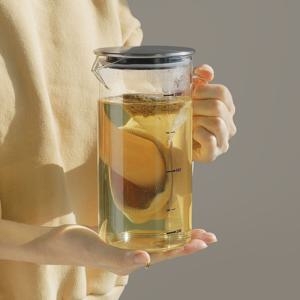 내열유리 냉장고물병 워터저그 보리차 식당물통 1000ml