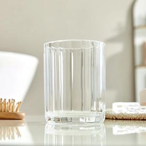 플리츠 아크릴 양치컵겸용 다용도꽂이