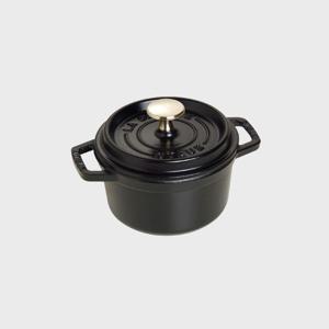 원형 꼬꼬떼 14cm 블랙 ST101425 (꼬깔 손잡이 증정)