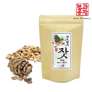 가을향기 국산 잣 100g(봉) 황잣