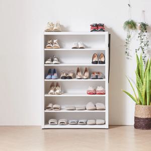 엘로이 아파트 다용도 현관 6단 작은 신발장 3color