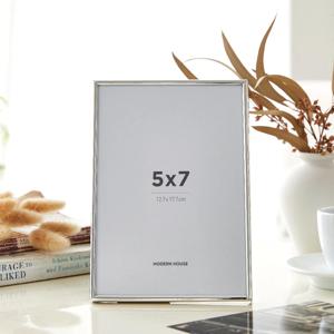 메탈프레임 실버 5x7