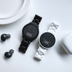 갤럭시 워치 7 6 5 4 액티브 1 2 아크릴 레진 가벼운 메탈 밴드 20mm