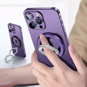 맥세이프 듀얼 스마트링 마그네틱 그립 톡홀더 핸드폰 자석 3단 거치대 핑거링