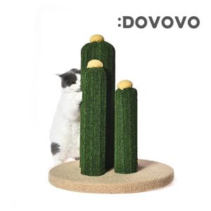 고양이 스크래쳐 선인장 대형 장난감 수직 기둥형 반려묘