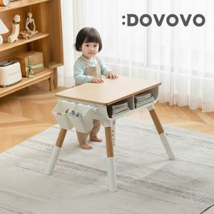 유아 책상 의자 아기 어린이 높이조절 미술 놀이 블럭 테이블 원목 우드