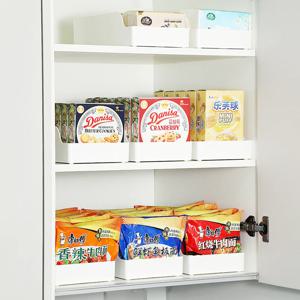 자동 푸시 펜트리 라면 정리 디스펜서 다용도 수납함