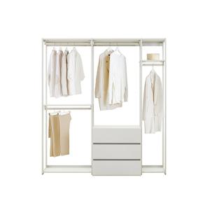 뉴로브 에센셜 드레스룸세트 196cm 서랍형