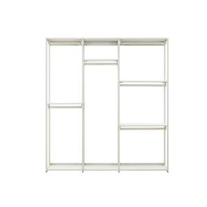 뉴로브 에센셜 드레스룸세트 196cm 3단 행거형