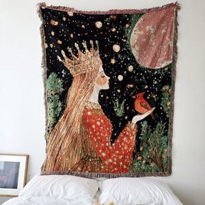 별빛의 여왕  블랭킷 감성 캠핑 담요/소파커버