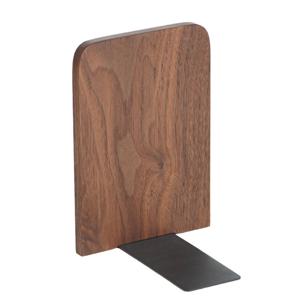 원목 책고정 책거치대 책받침대 북엔드 책꽂이 (호두/사각대형)