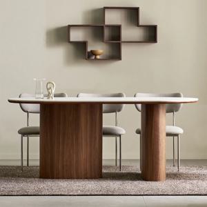 잔카 세라믹 테이블 타원형 6인용 식탁 1800x800 (1color)