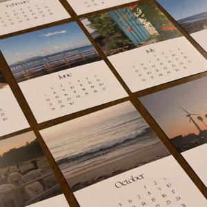 제주 2026 양면 미니달력 포스터 새해선물 연말 탁상캘린더 엽서세트