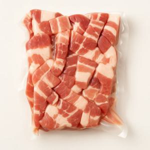 수입산 듀록 한입거리 삼겹살 1kg 2팩