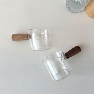 [1+1] 우드 핸들 유리 소스볼 (미니+소) 총2P