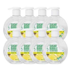 슈가버블 주방세제 레몬크러쉬 470ml x8