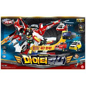 헬로카봇 용사 마이티캅스 4단 합체 자동차 변신 로봇
