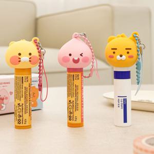 리틀 카카오 프렌즈 얼굴 피규어 립 뚜껑 키링 립밤 립스틱 립꾸템 가방 에어팟 꾸미기