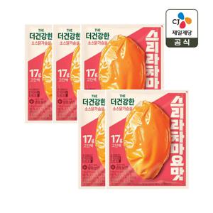 (냉동) 더건강한 소스 닭가슴살 스리라차마요맛 100g x5개