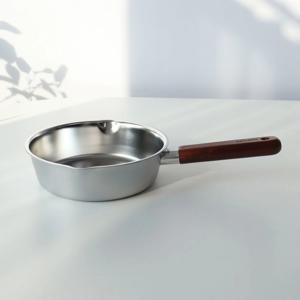 통5중 IH 인덕션 무연마 스텐 플렉스 팬 편수냄비 20cm