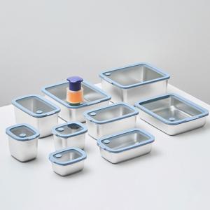 도우르 304 스텐 밀폐용기 진공 보관용기 전자레인지/모든열원가능 (골라담기)