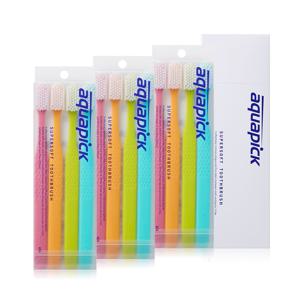 슈퍼소프트 칫솔 4개입 (3SET) 부드러운 미세모 잇몸관리