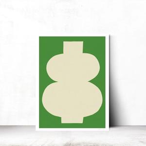 공간 포인트 추상화 카페 호텔 거실 인테리어 액자 캔버스 21x26cm