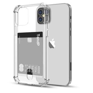 IPHONE17 프로 호환 케이스 6.3 기본 카드수납 투명 모서리 보호 TC17P