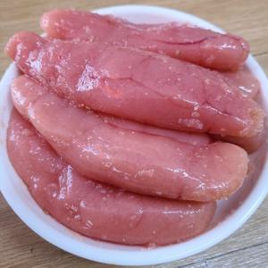 부산명품수산물인증받은 저염숙성 구이용 명란 1통 500g 선상동결
