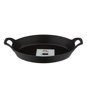 타원형 스태커블 디쉬 24cm 블랙 ST302323