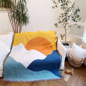 일출 소파커버/러그/블랭킷