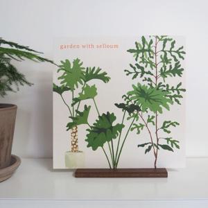 식물그림 설렘 가든 미니 포스터