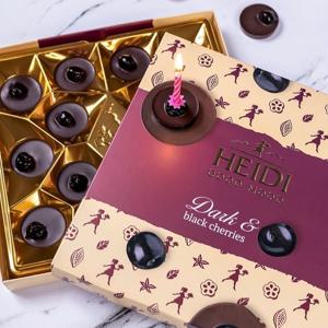 오늘의 집들이 선물 스위스 명품 초콜릿 하이디 블랙체리 다크초콜릿 119g 14피스