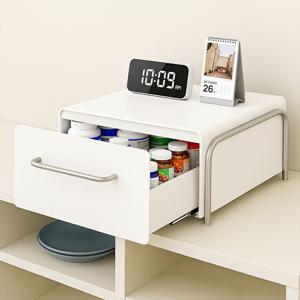 무소음 철제 슬라이딩 영양제보관함 약통 정리함 카운터 약수납박스 식탁위 수납함