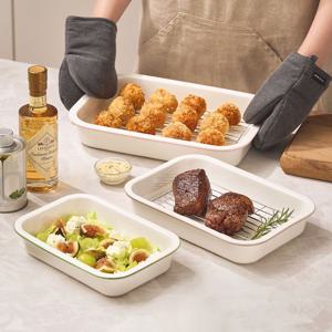 [브랜드위크] 오븐/에프가능! 파블리니에 세라믹 트레이(3종/풀세트)